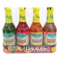 4PACK SALSAS HABANERAS...